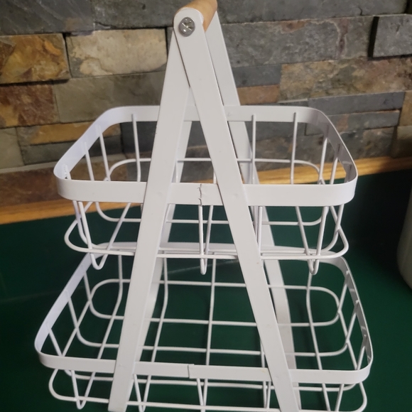 Cute Farmhouse Tiered Basket 😍 C1 - Picture 6 of 12